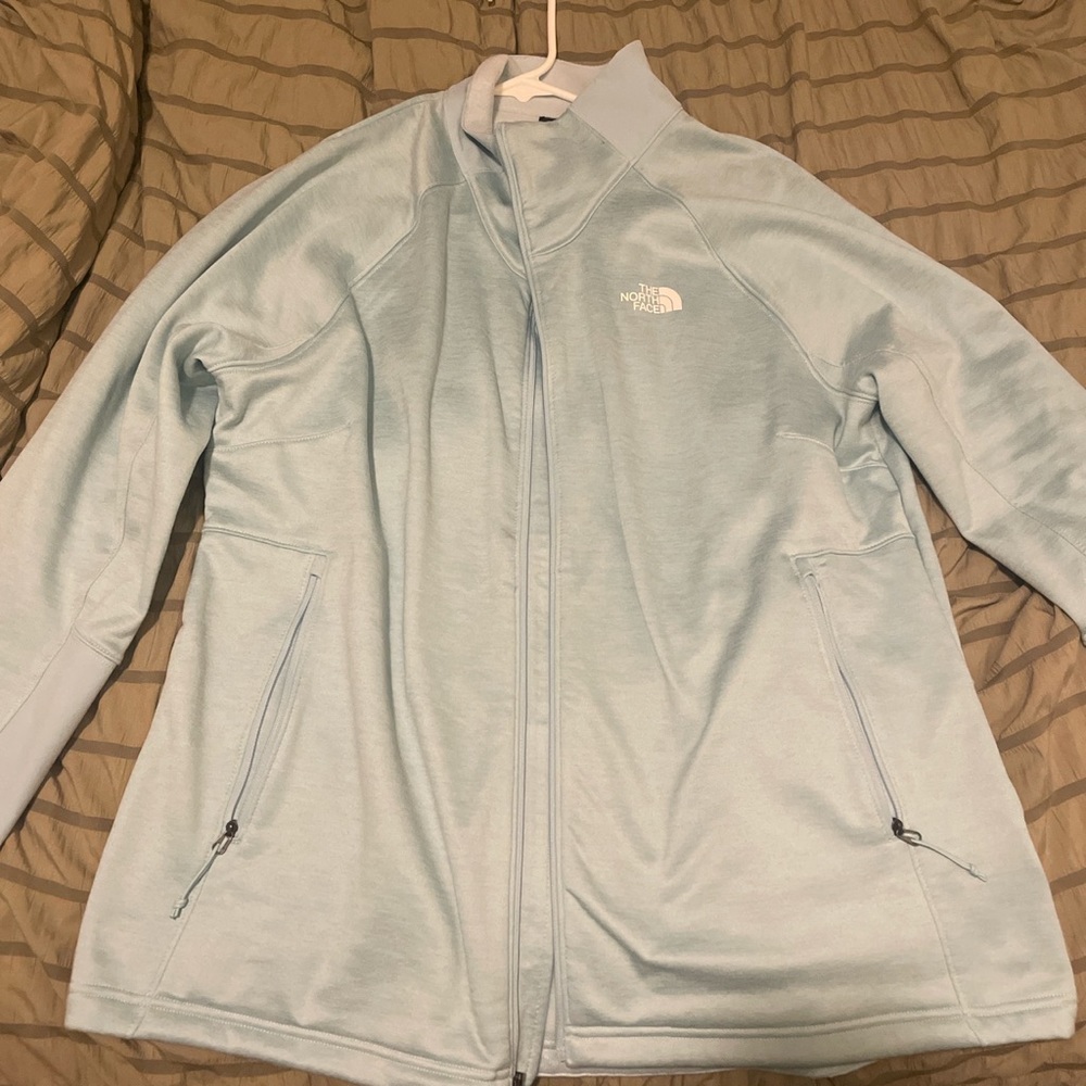Light Blue NorthFace Jacket
